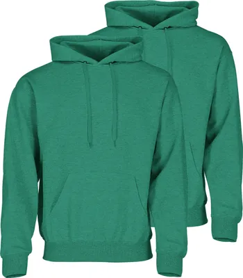 Produktbild von Fruit of the Loom Classic Kapuzen-Sweat Farbe: retro grün meliert Größe: S