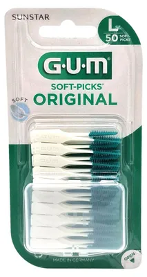 Produktbild von GUM Soft-Picks Original Gro Interdentalreinigungsbrsten, 50 Stck