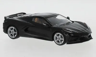 Produktbild von Ixo Models MOC304 Chevrolet Corvette C8 2020 schwarz 1:43