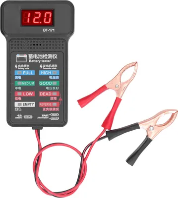 Produktbild von Auto-Batterietester, multifunkčný tester pre 12V batérie, štartovací test pre autobatérie