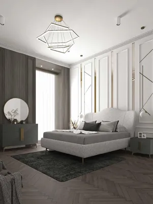 Produktbild von Luxus Bett Holz Betten Bettrahmen Grau Doppel Bettgestell Betten Doppelbetten