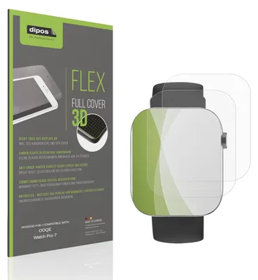 Immagine prodotto di 2x Pellicola protettiva opaca per Ooqe Watch Pro 7 Protezione Antiurto Anti-Shock