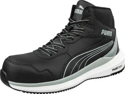 Produktbild von Puma Sicherheitsstiefel Zoom black mid S3S nach EN ISO 20345:2022 S3S ESD FO HRO SR schwarz Größe 43