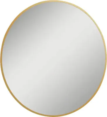 Produktbild von Jungborn LED Rahmenspiegel Round Ø 60 cm gold