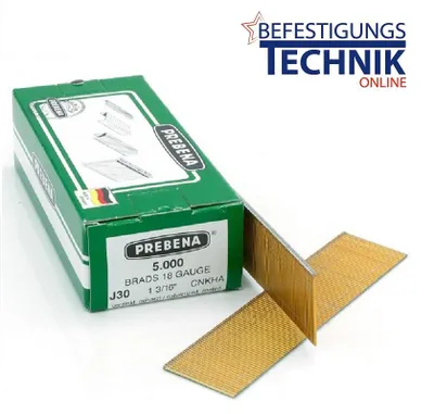 Produktbild von Prebena J30CNKHA Stauchkopfnägel verzinkt für 2XR-J50 Senco AX Makita AF505 AF506 Tjep F-18 5M P