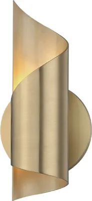 Produktbild von Casa Padrino Luxus LED Wandleuchte Antik Messing H. 24,77 cm