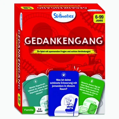 Produktbild von Skillmatics - Gedankengang - Kartenspiel - Lernspiel - 6-99 Jahre