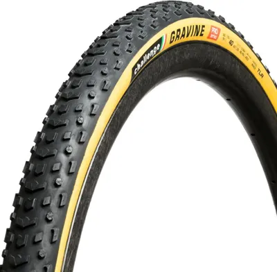 Produktbild von Challenge Gravel-Reifen Gravine Pro Handmade TLR 40-622 Schwarz/braun - maxim...