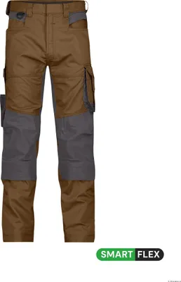 Produktbild von DASSY Bundhose DYNAX Stretch Gr. 50 STANDARD  braun/anthrazit
