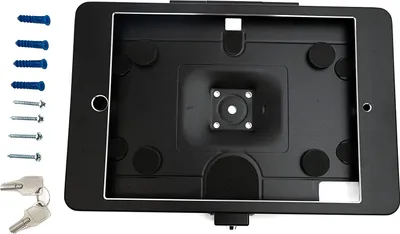 Produktbild von SYSTEM-S Abschließbare Wandhalterung für iPad Pro 10.5" (2017) iPad Air 3 (2019) A2152 A2123 A2153 A2154 A1701 A1709