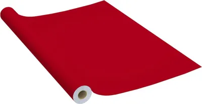 Produktbild von vidaXL Selbstklebende Möbelfolie Rot 500 x 90 cm PVC