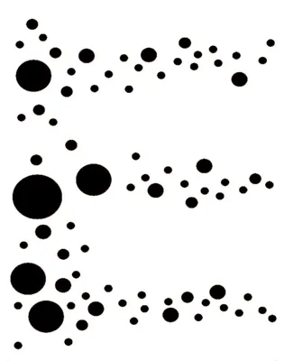 Facepainting-Schablone Blubber, wiederverwendbar, 1 Stück