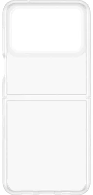 Image de Coque OtterBox Thin Flex pour smartphone Samsung Galaxy Z Flip4 - Transparente - Antibactérienne, résistante aux chutes, aux chocs et à l'abrasion - Caoutchouc synthétique, polycarbonate, plastique recyclé
