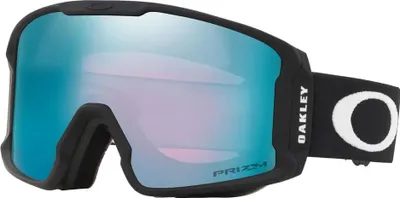 Produktbild von Oakley Line Miner XM, doppelte Scheibe, Schwarz, Unisex, Zylindrische (flache) Linse, Schwarz, Blau