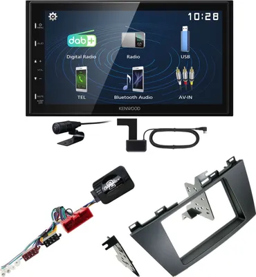 Produktbild von Kenwood DMX129DAB DAB+ Bluetooth USB Einbauset für Mazda 5 CW
