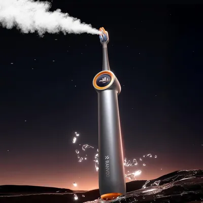 Immagine prodotto di Spazzolino elettrico sonico RANVOO AirJet con tecnologia BubbleJet, batteria con autonomia di 60 giorni e 2 testine morbide