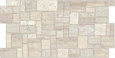 Immagine prodotto di Listelli per pareti in pietra, confezione da 10 pezzi, 98 x 49,8 cm