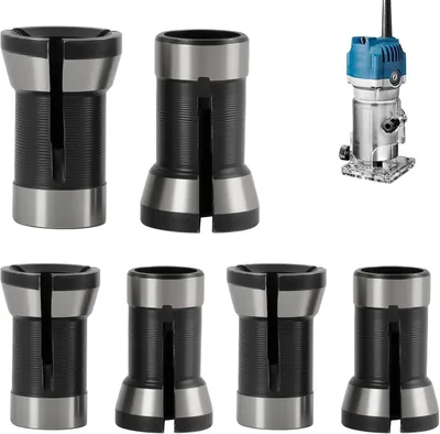 Obrázok produktu pre Sada upínacích svoriek, 6-dielna, oceľ, 6/6,35/8 mm, pre frézku
