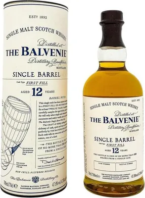 Produktbild von Balvenie 12 Years Single Barrel + Box 700ml 47,8% Vol.