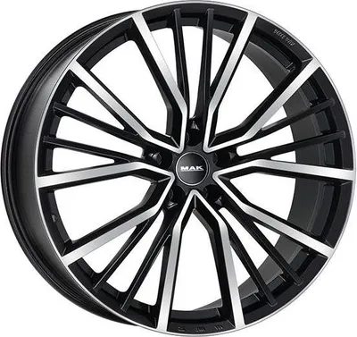 Zdjęcie produktu dla Koło Aluminiowe Mak Union 8X18 5X112 Et 43 Black Mirror