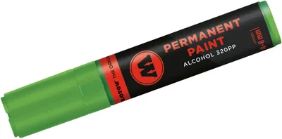 Produktbild von Marker 320PP nachfüllbar 4-8mm cremegrün Packung mit 3 Stück