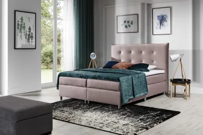 Produktbild von Boxspringbett Schlafzimmerbett RITA 140x200cm