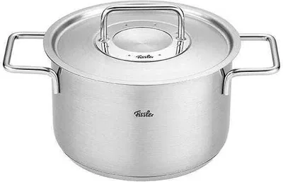 Immagine prodotto di Fissler Pure Collection Kochtopf mit Metalldeckel 20 cm 086-114-20-000/0 4009209396095