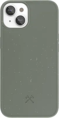 Produktbild von Woodcessories  Case, Cover, Apple, iPhone 14 Plus, 17 cm (6.7"), Grün