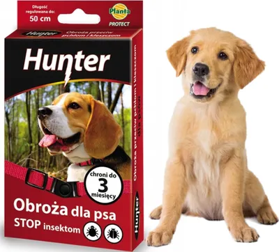 Immagine prodotto di Collare antipulci e antizecche in tessuto Hunter per cani r. L 50cm