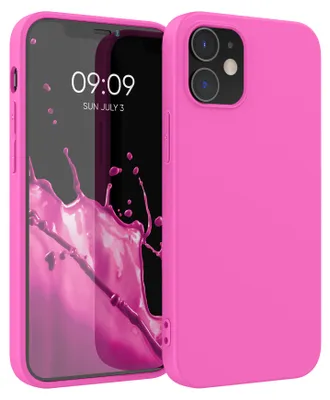 Produktbild von kwmobile Handyhülle für Apple iPhone 12 / iPhone 12 Pro Hülle - TPU Case - Kabelloses Laden - Schutzhülle Cover in Magenta