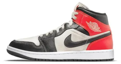 Image de Air Jordan 1 Mid Light Orewood Brown - EU : 42