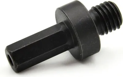 Produktbild von Lochsägenadapter M14 mit HEX-Anschluss für Diamant-Kernbohrer – optimal für den Einsatz mit Bohrmaschinen geeignet.