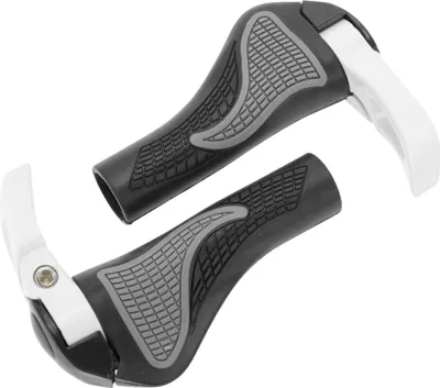 Image de 1 Paire De Poignées De Vélo, Design Ergonomique Antidérapant Poignées De Vélo, Poignées De Guidon De Vélo Cornes De Mouton Pour Vélo Électrique Vtt, Blanc