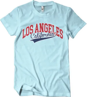 Produktbild von Los Angeles - California T-Shirt - Medium - Skyblue