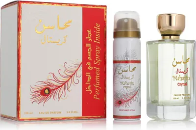 Obrázek produktu pro Lattafa Mahasin Crystal EDP 100 ml + DEO ve spreji 75 ml W