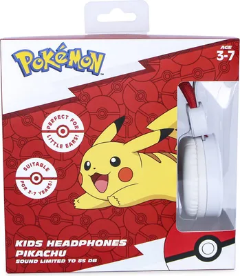 Produktbild von OTL Technologies Pikachu PK0873 Kinderkopfhörer mit Lautstärkebegrenzer 85dB 3-7 Jahre