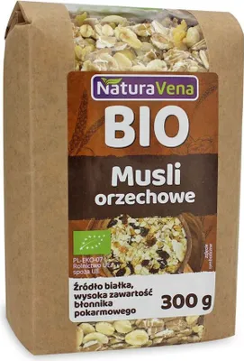 Produktbild von -NUSS-MÜSLI 300 g – NATURAVENA