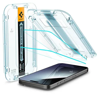 Productafbeelding van Spigen AGL06872, Apple, iPhone 15 Pro Max, Krasbestendig, Transparant, 1 stuk
