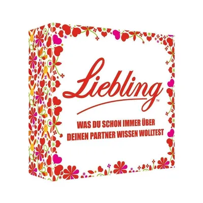 Produktbild von Liebling – Was du über deinen Partner wissen wolltest – Kartenspiel