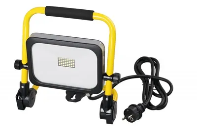 Produktbild von LED Arbeitsstrahler - 20 Watt - IP54 - 1600 Lumen Baustrahler, Arbeitsleuchte Handgestell