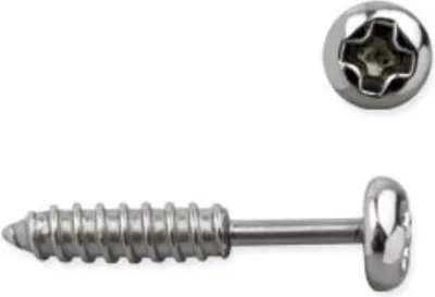 Produktbild von Ohrstecker Schraube: Edelstahl Fake Ohrringe von etNox