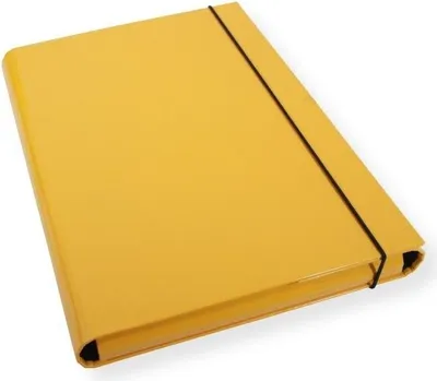 Produktbild von A4-Klappeinlage, 3,5 cm, gelb – Penword