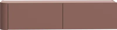 Obrázek produktu pro Hängeschrank >BREATHTAKER< 2 Klappen, 2 Fächer, Terrakottafarbig - 128,6x30,1x34cm (BxHxT)