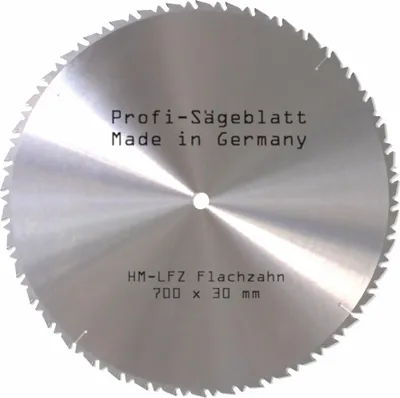 Produktbild von HM Sägeblatt 700 x 30mm Z=42 LFZ Flach-Zahn Hartmetall Kreissägeblatt Ersatzsägeblatt mit Spanabweiser Widea für Tischkreissäge, Wippsäge, Brennholzsäge für alle Natur-, Massiv-, Hart- und Brennhölzer