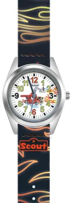 Produktbild von Scout Armbanduhr Classic 280309010 Feuerwehr Flammen