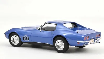 Produktbild von NOREV 1:18 Chevrolet Corvette Coupe (1969) - LeMans blue 189034
