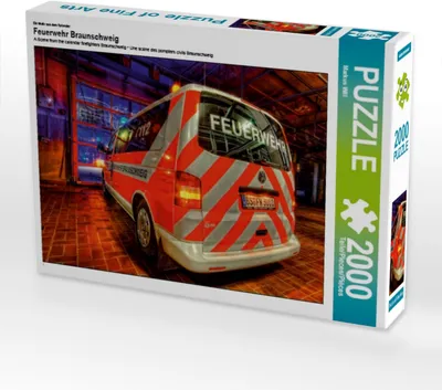 Produktbild von Calvendo Ein Motiv aus dem Kalender Feuerwehr Braunschweig 2000 Teile Puzzle quer 900x670mm, Will Markus; 7389957