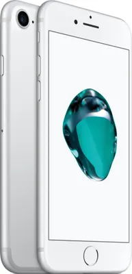 Produktbild von Apple iPhone 7 Smartphone (11,9 cm = 4,7") 32 GB, Farbe Silber
