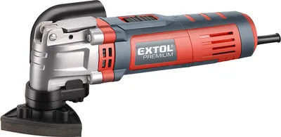 Produktbild von Extol Premium Multifunktionswerkzeug mit Schnellwechselsystem, 400 W, Koffer, 1 Stück, rot, 8894100
