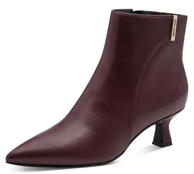 Produktbild von MARCO TOZZI Damen Stiefel mit Reißverschluss Bequem, Rot (BORDEAUX), 36 EU